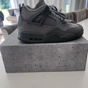 Boys Air Jordan 4 Retro Nike’s -wet cement edition